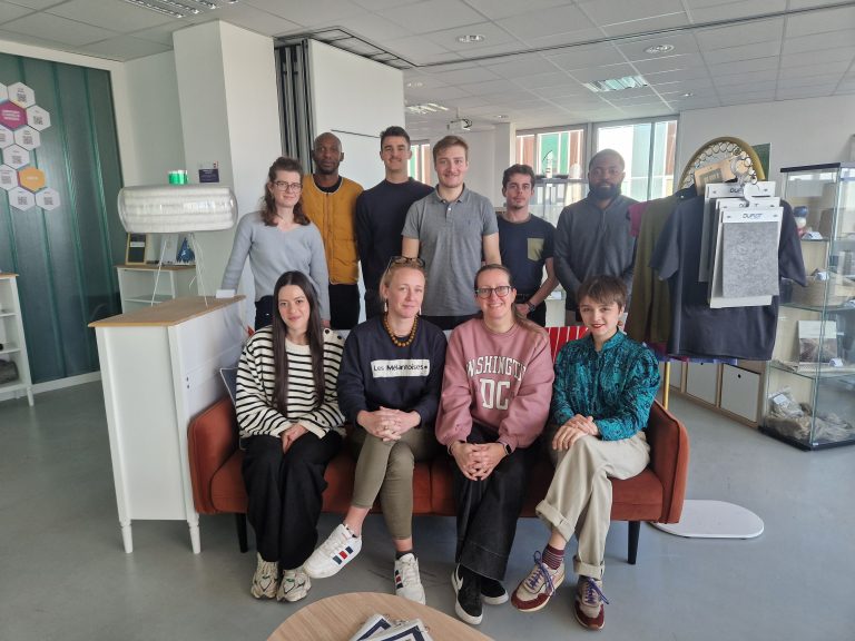 Groupe de 10 entrepreneurs qui entraient en préincubation dans la même promotion.